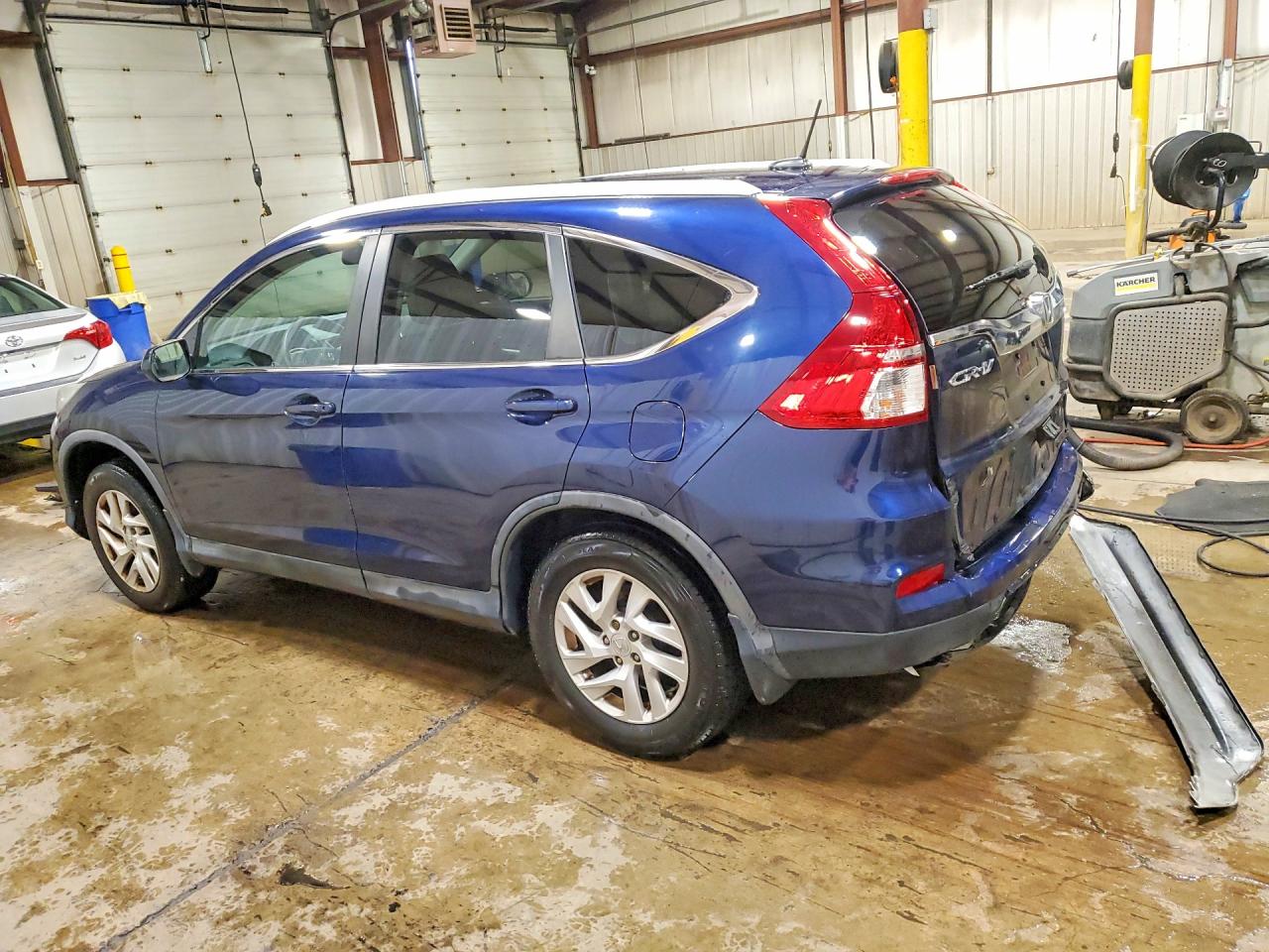 2015 Honda Cr-v Exl Blue vin: 2HKRM4H75FH601971