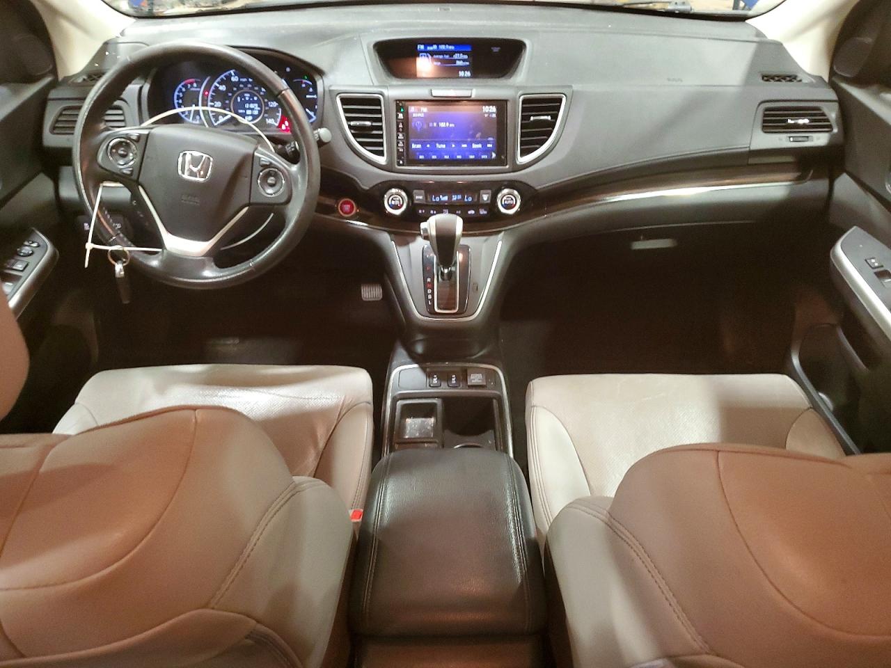 2015 Honda Cr-v Exl Blue vin: 2HKRM4H75FH601971
