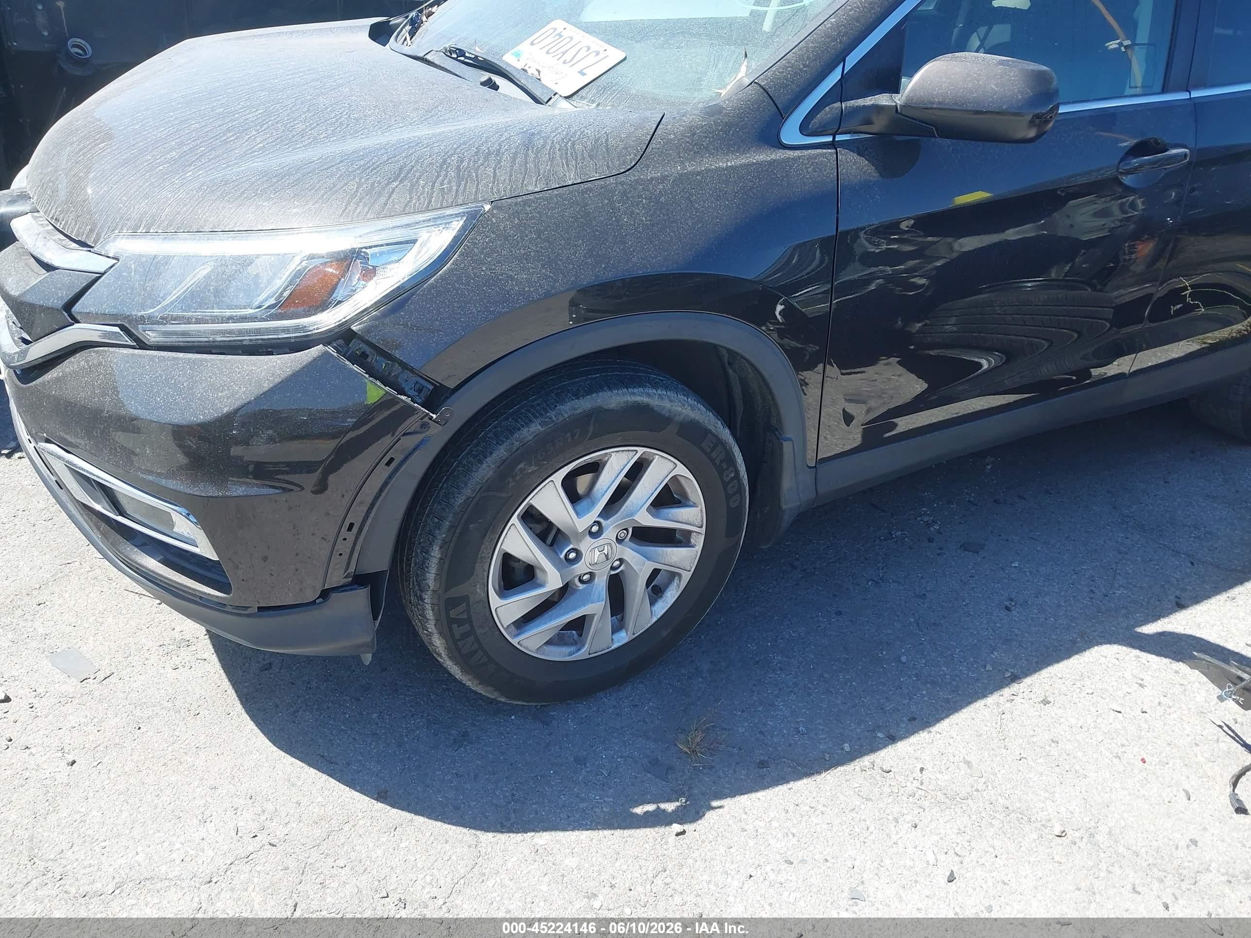 2015 Honda Cr-v Ex-l Brown vin: 2HKRM4H75FH616826