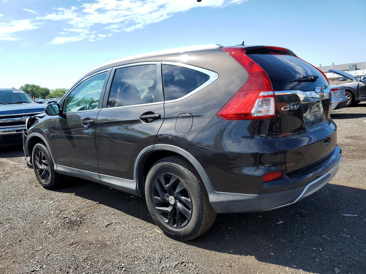 2015 Honda Cr-v Exl Brown vin: 2HKRM4H75FH627616