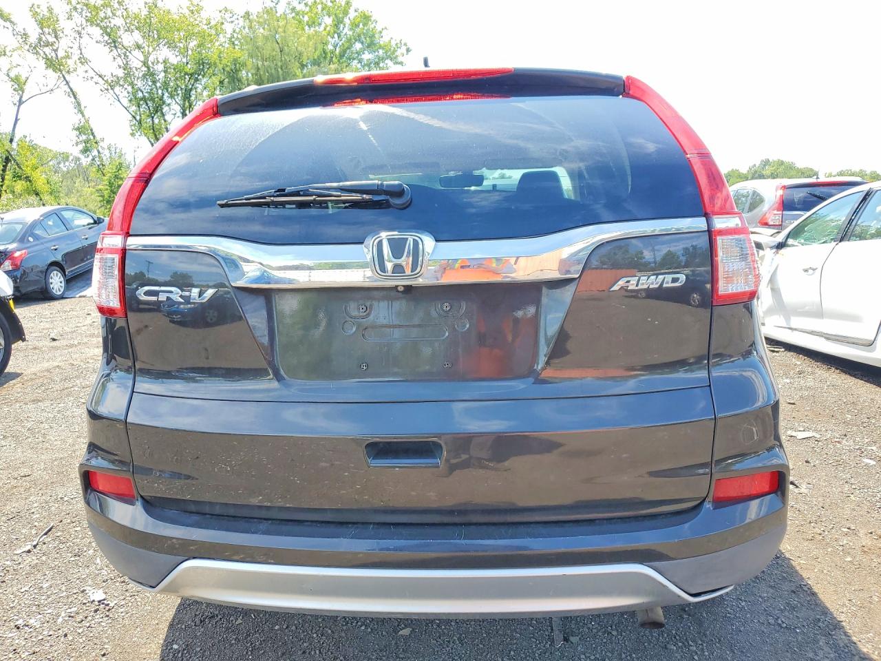 2015 Honda Cr-v Exl Brown vin: 2HKRM4H75FH627616
