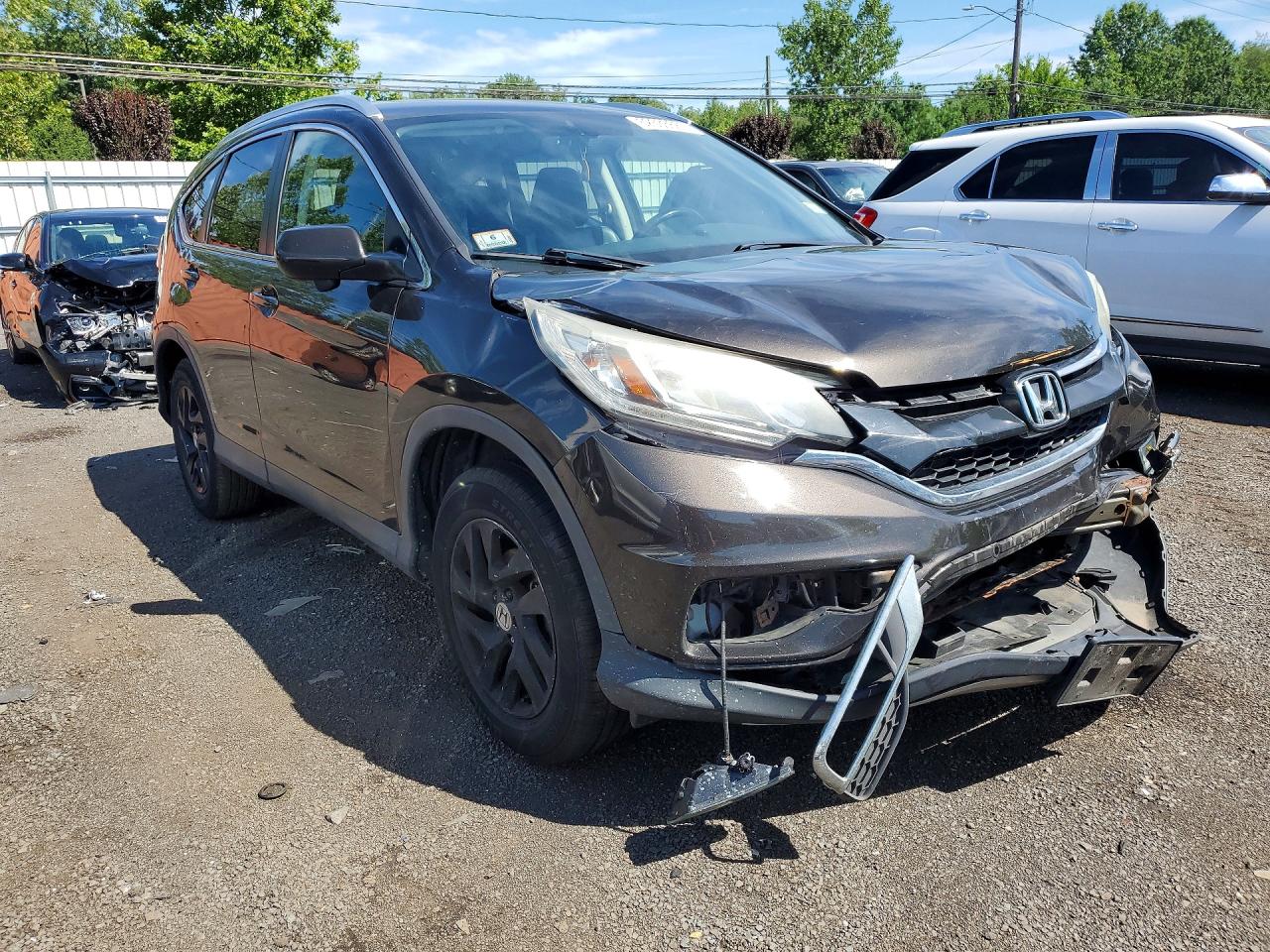 2015 Honda Cr-v Exl Brown vin: 2HKRM4H75FH627616