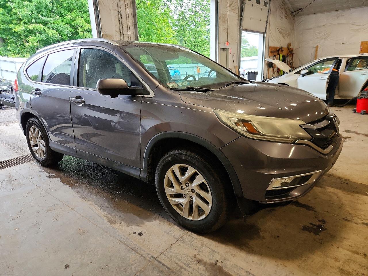 2015 Honda Cr-v Exl Gray vin: 2HKRM4H75FH634873