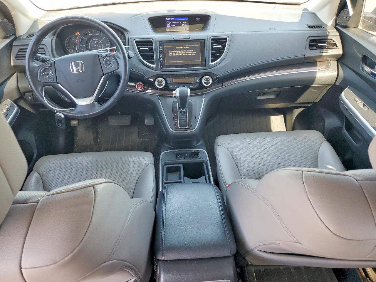 2015 Honda Cr-v Exl Gray vin: 2HKRM4H75FH650605