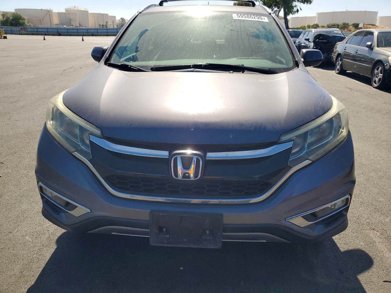 2015 Honda Cr-v Exl Gray vin: 2HKRM4H75FH650605
