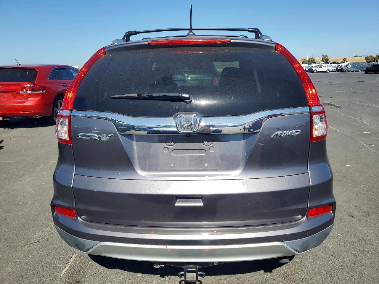 2015 Honda Cr-v Exl Gray vin: 2HKRM4H75FH650605