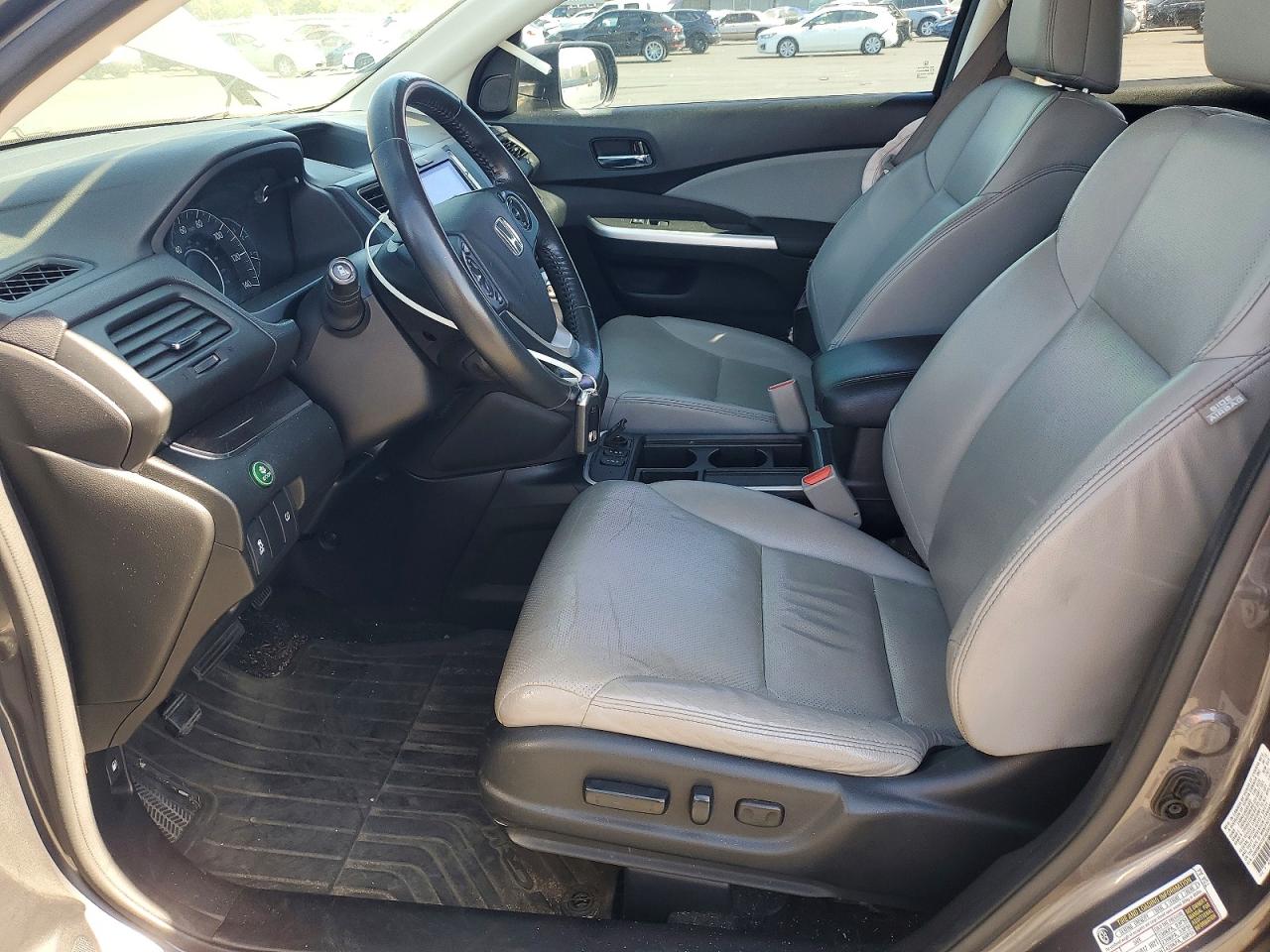 2015 Honda Cr-v Exl Gray vin: 2HKRM4H75FH650605