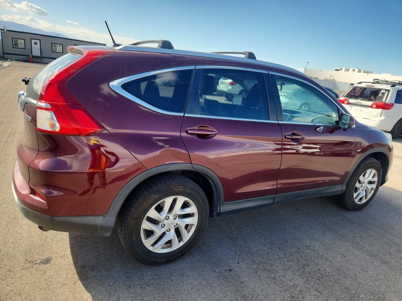 2015 Honda Cr-v Exl Burgundy vin: 2HKRM4H75FH659031