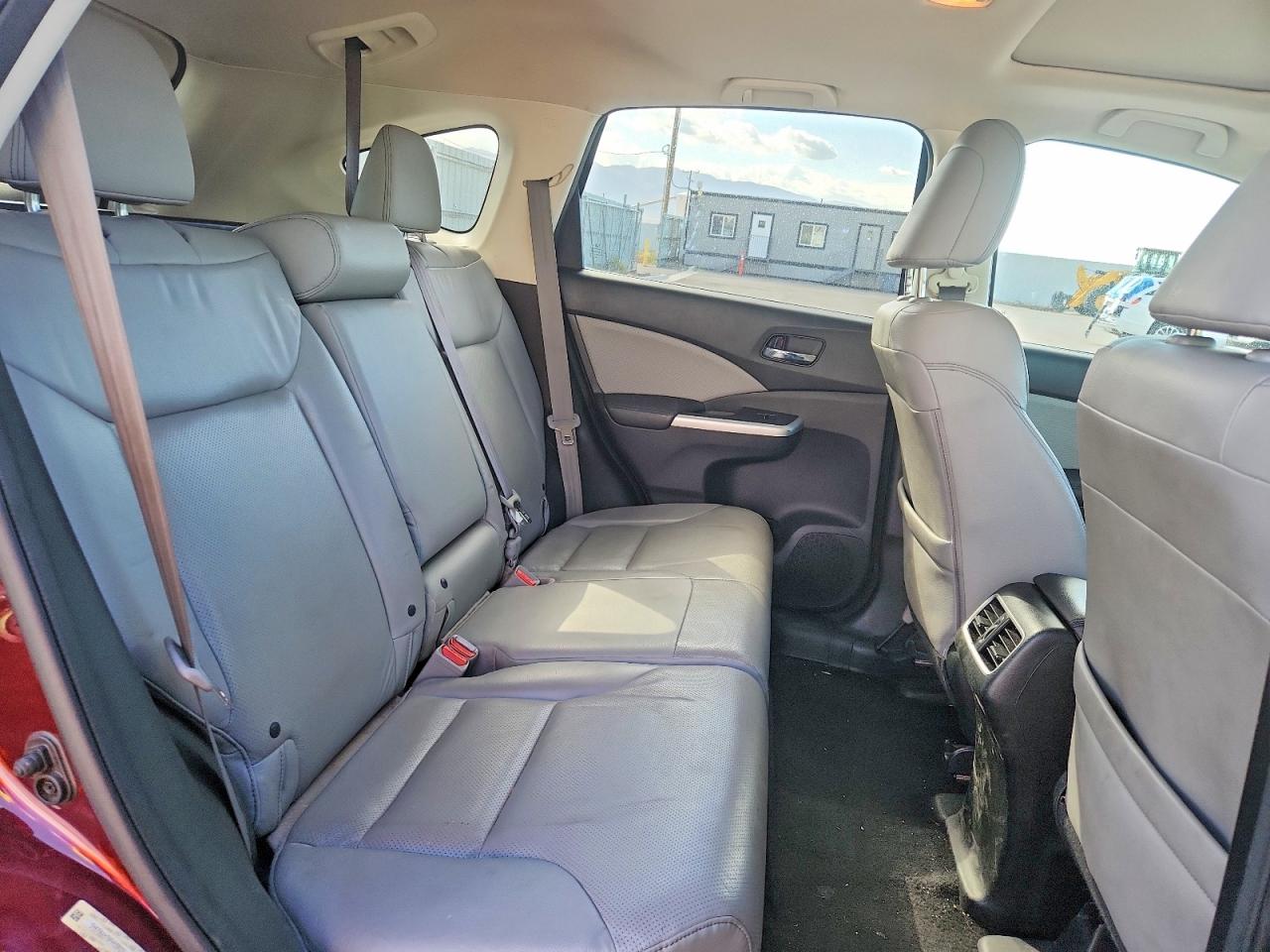 2015 Honda Cr-v Exl Burgundy vin: 2HKRM4H75FH659031