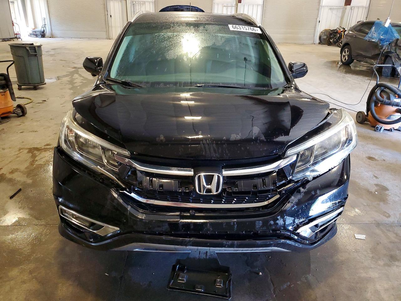 2015 Honda Cr-v Exl Black vin: 2HKRM4H75FH659157