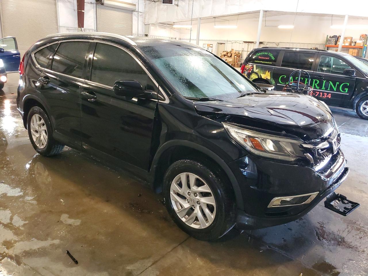 2015 Honda Cr-v Exl Black vin: 2HKRM4H75FH659157