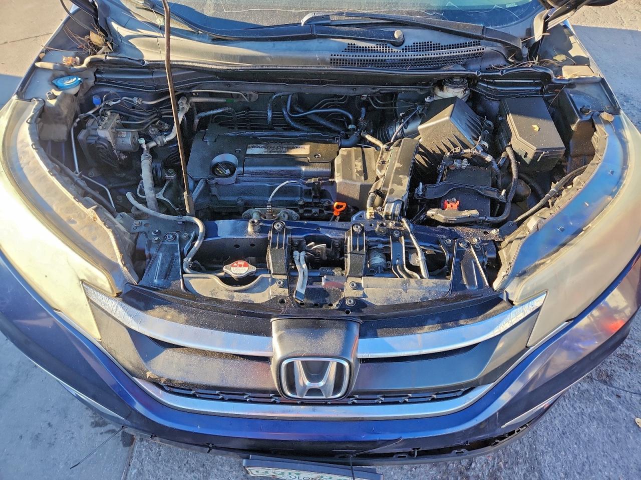 2015 Honda Cr-v Exl Blue vin: 2HKRM4H75FH664147