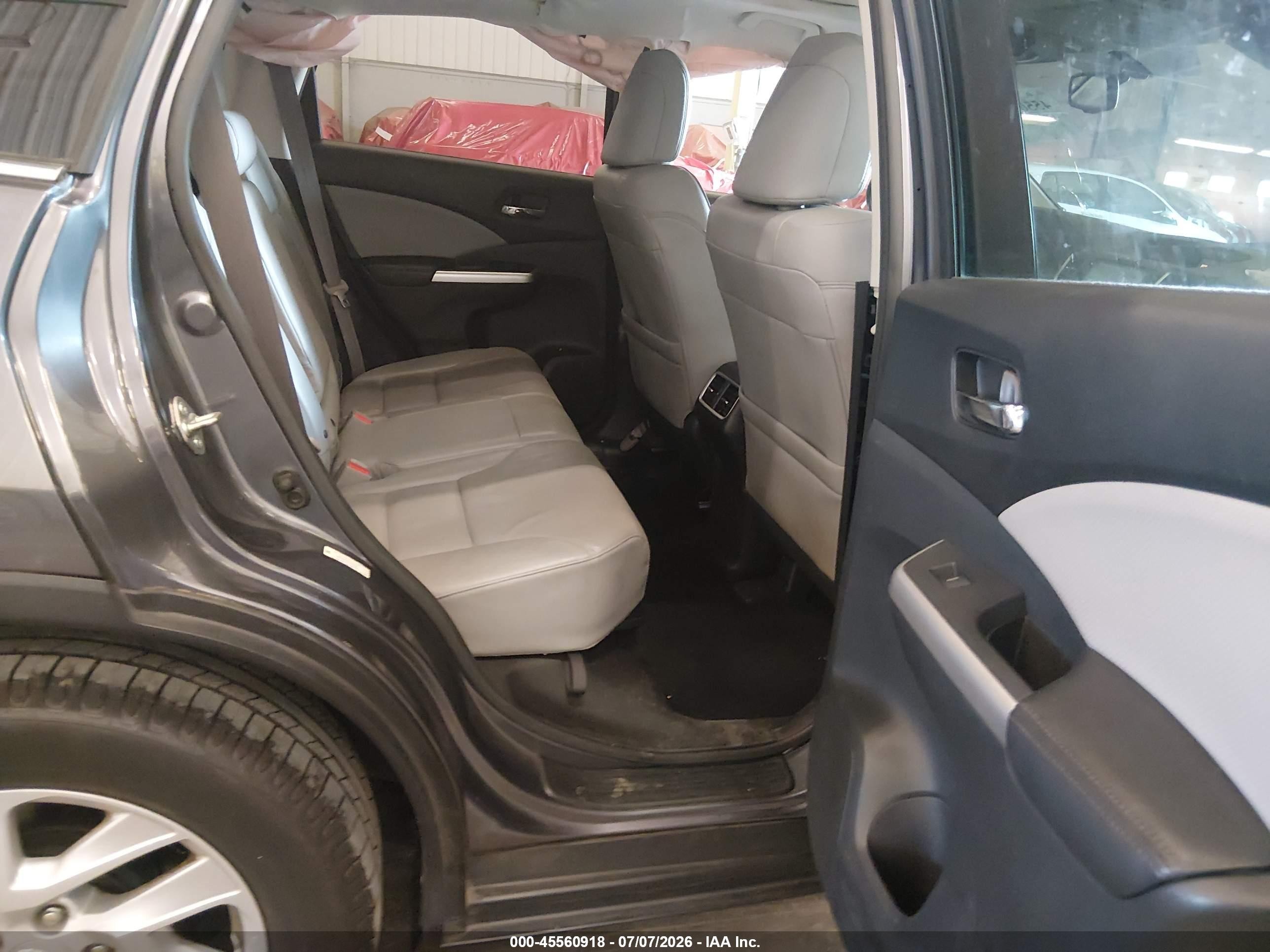 2015 Honda Cr-v Ex-l Pewter vin: 2HKRM4H75FH664228