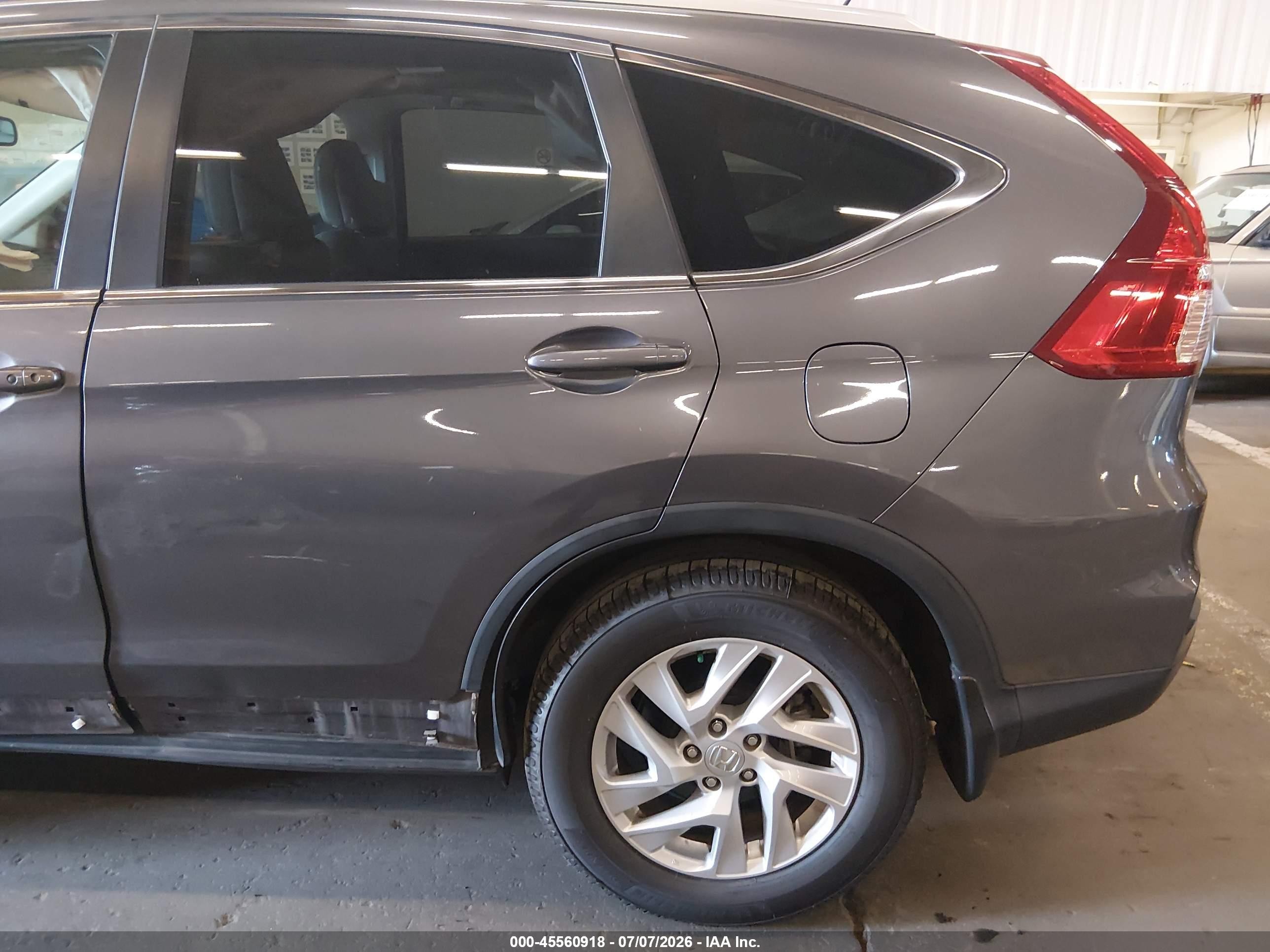 2015 Honda Cr-v Ex-l Pewter vin: 2HKRM4H75FH664228