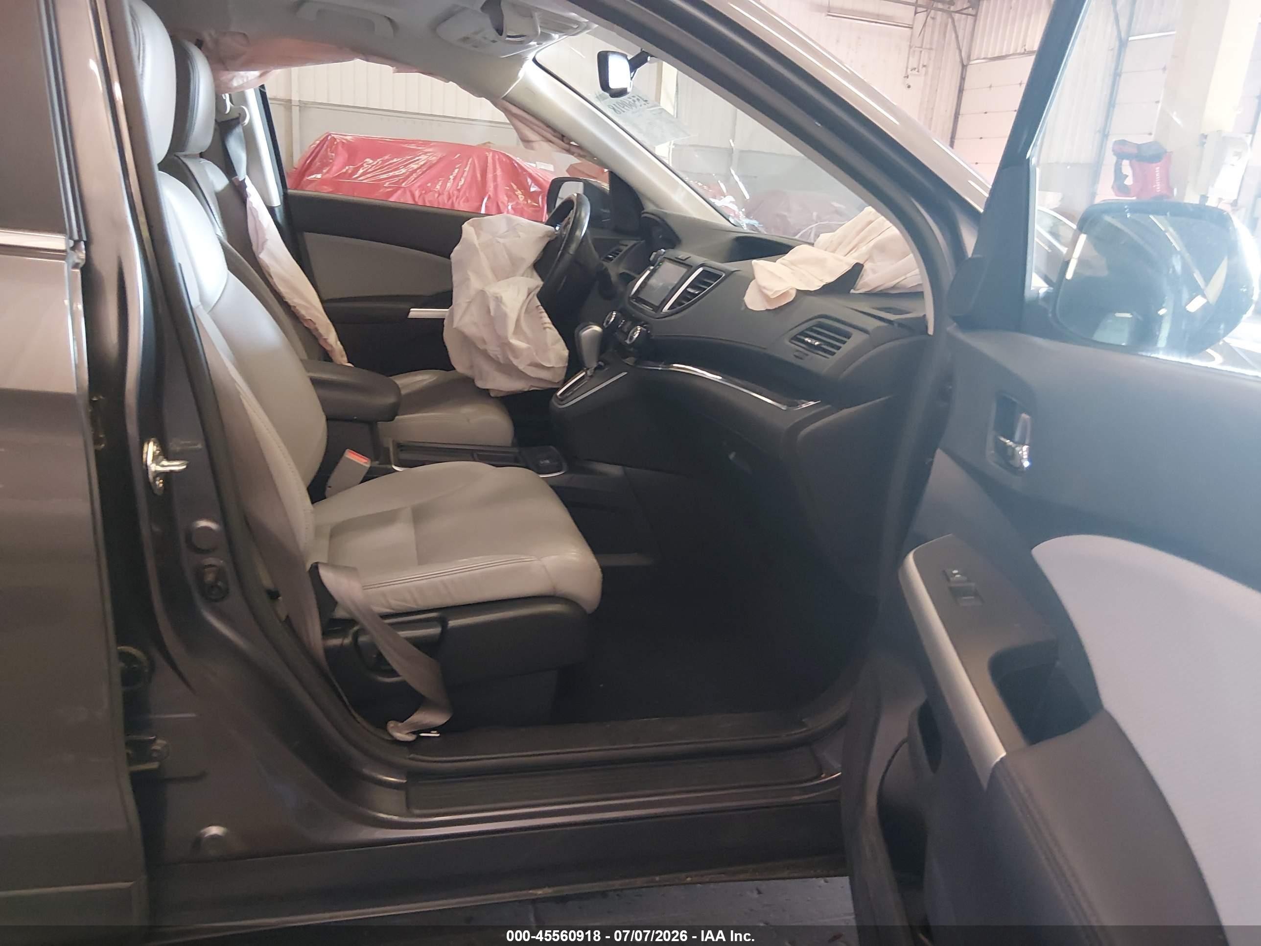 2015 Honda Cr-v Ex-l Pewter vin: 2HKRM4H75FH664228