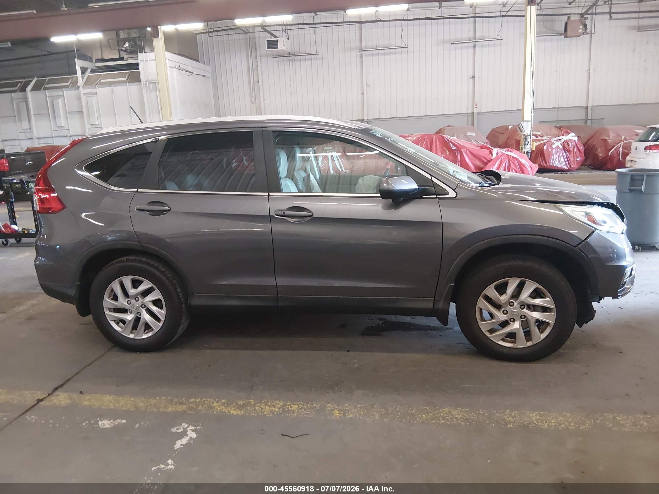 2015 Honda Cr-v Ex-l Pewter vin: 2HKRM4H75FH664228