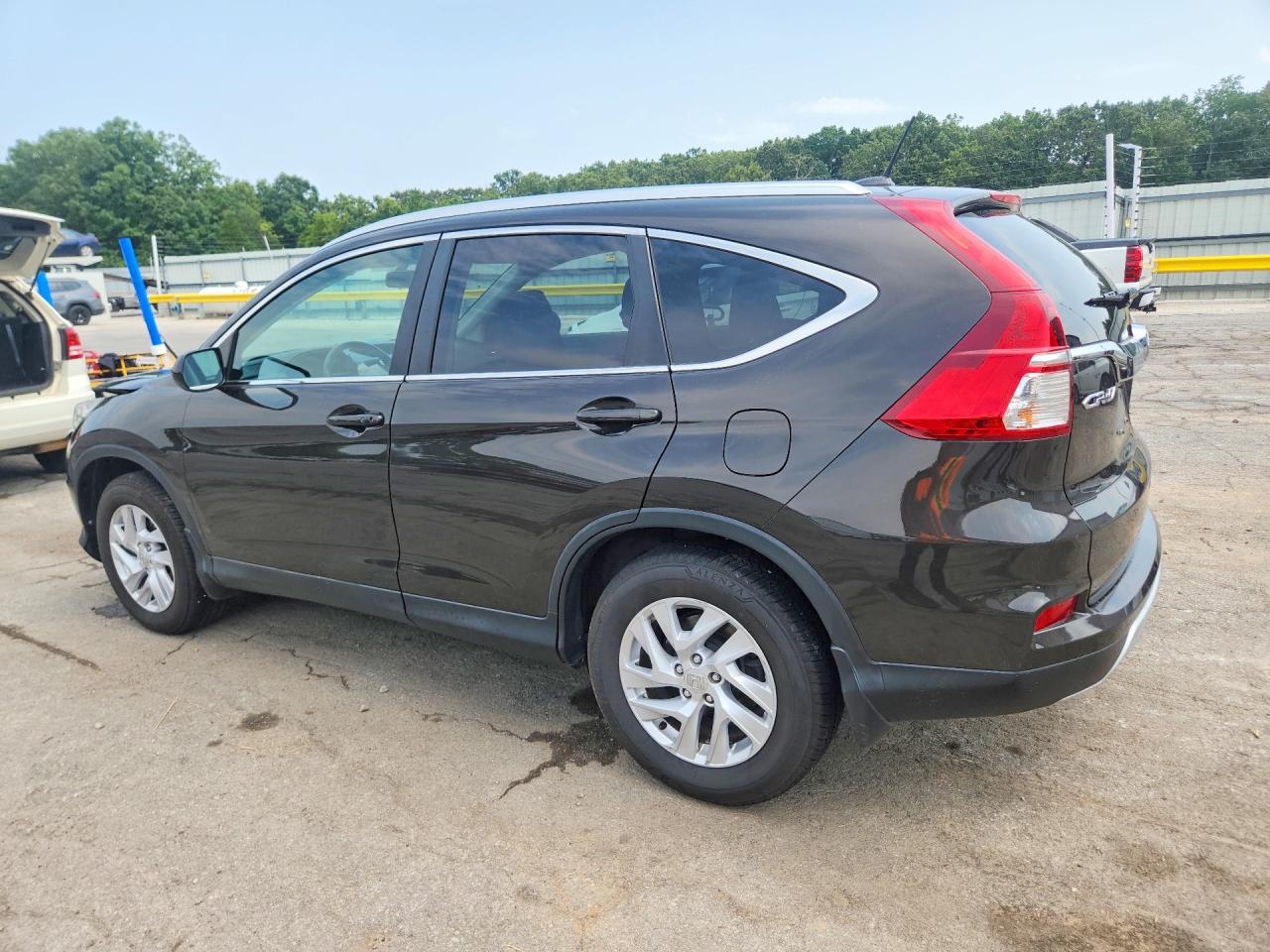 2015 Honda Cr-v Exl Gray vin: 2HKRM4H75FH667663