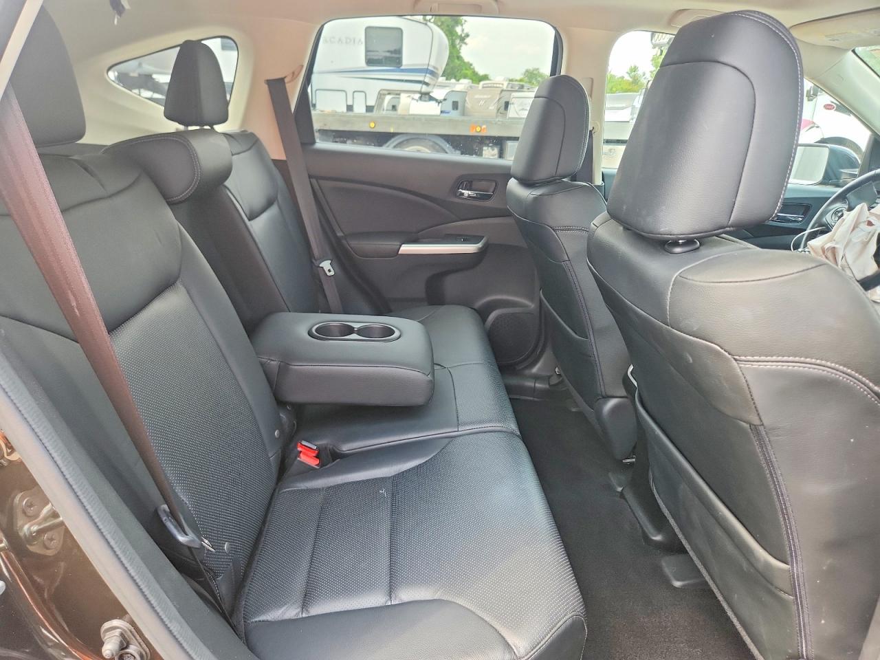 2015 Honda Cr-v Exl Gray vin: 2HKRM4H75FH667663
