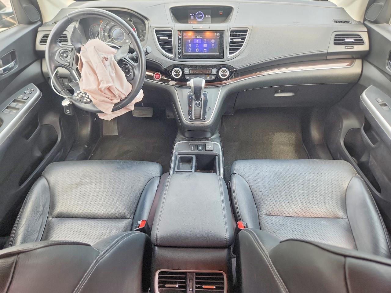 2015 Honda Cr-v Exl Gray vin: 2HKRM4H75FH667663