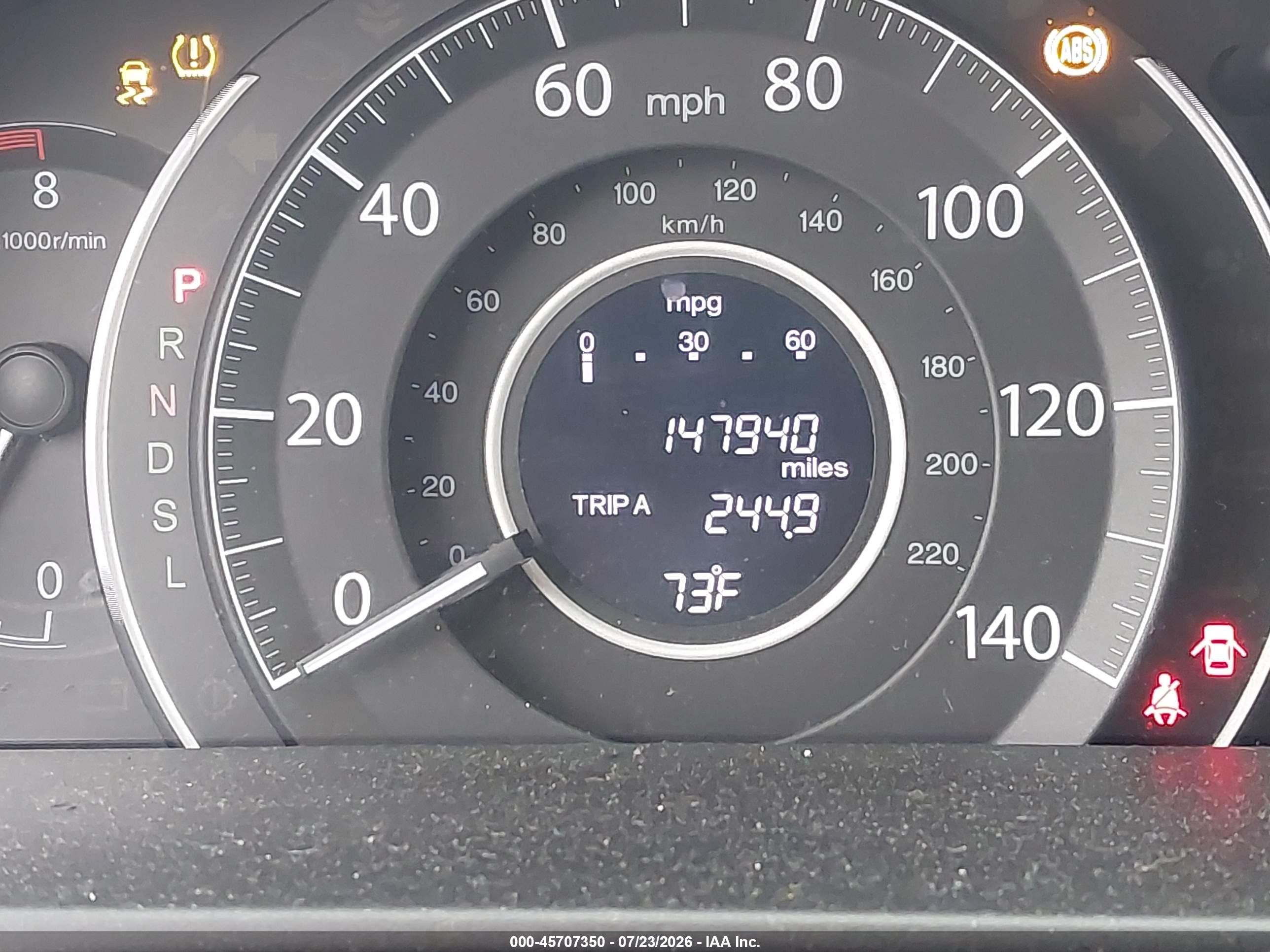 2015 Honda Cr-v Ex-l Burgundy vin: 2HKRM4H75FH681465