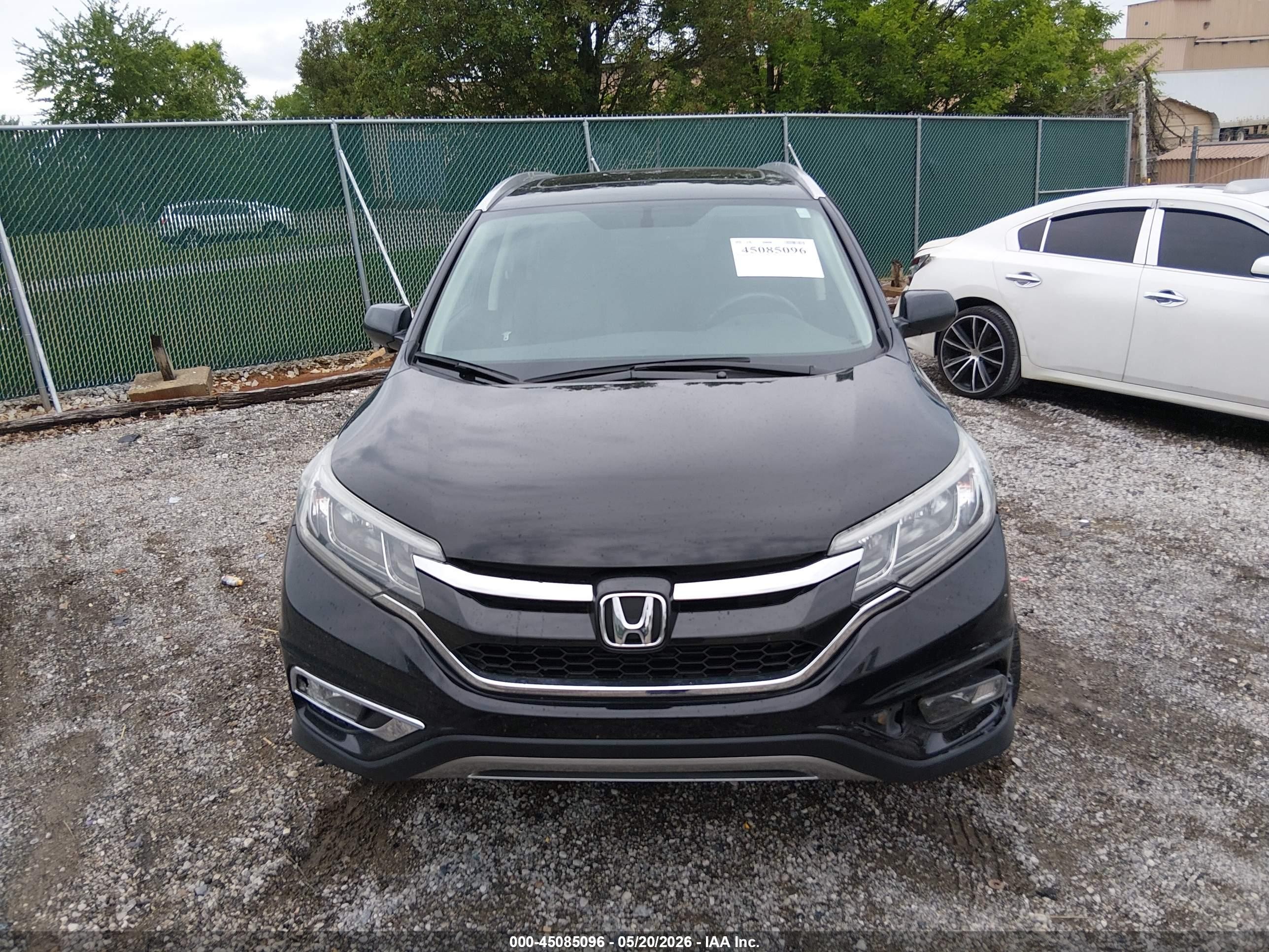 2015 Honda Cr-v Ex-l Черный vin: 2HKRM4H75FH682776