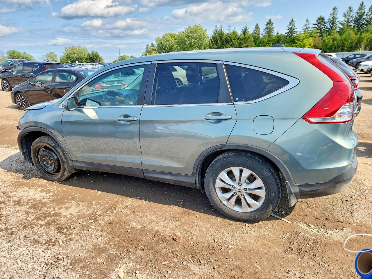 2012 Honda Cr-v Exl Green vin: 2HKRM4H76CH103273