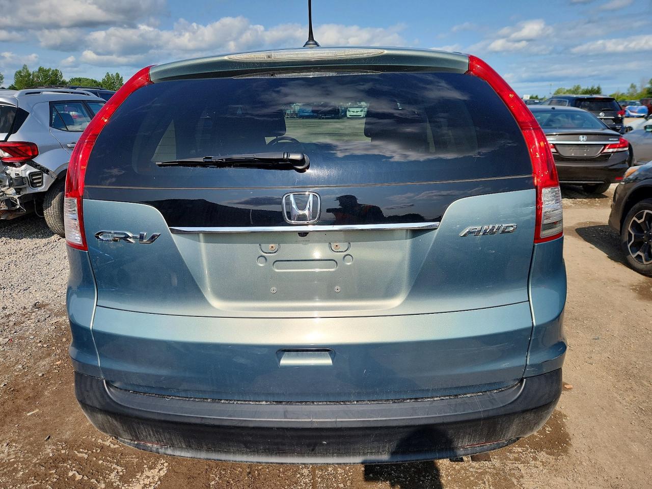 2012 Honda Cr-v Exl Green vin: 2HKRM4H76CH103273