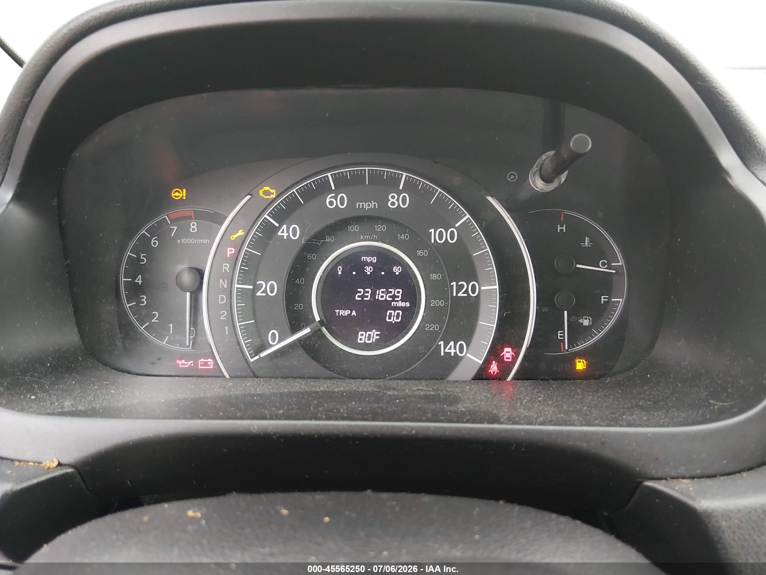 2012 Honda Cr-v Ex-l Gray vin: 2HKRM4H76CH602168