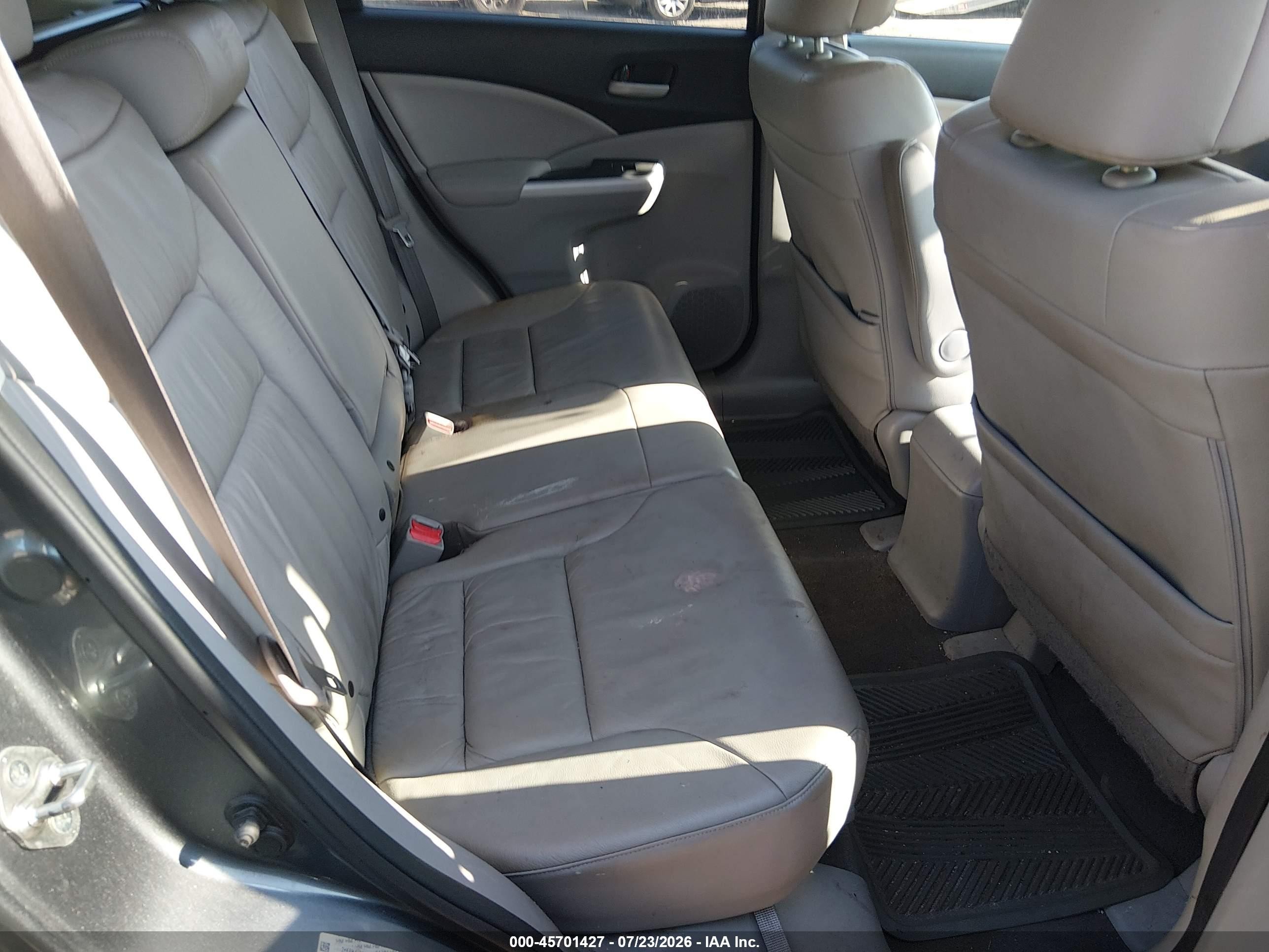 2012 Honda Cr-v Ex-l Серый vin: 2HKRM4H76CH610710