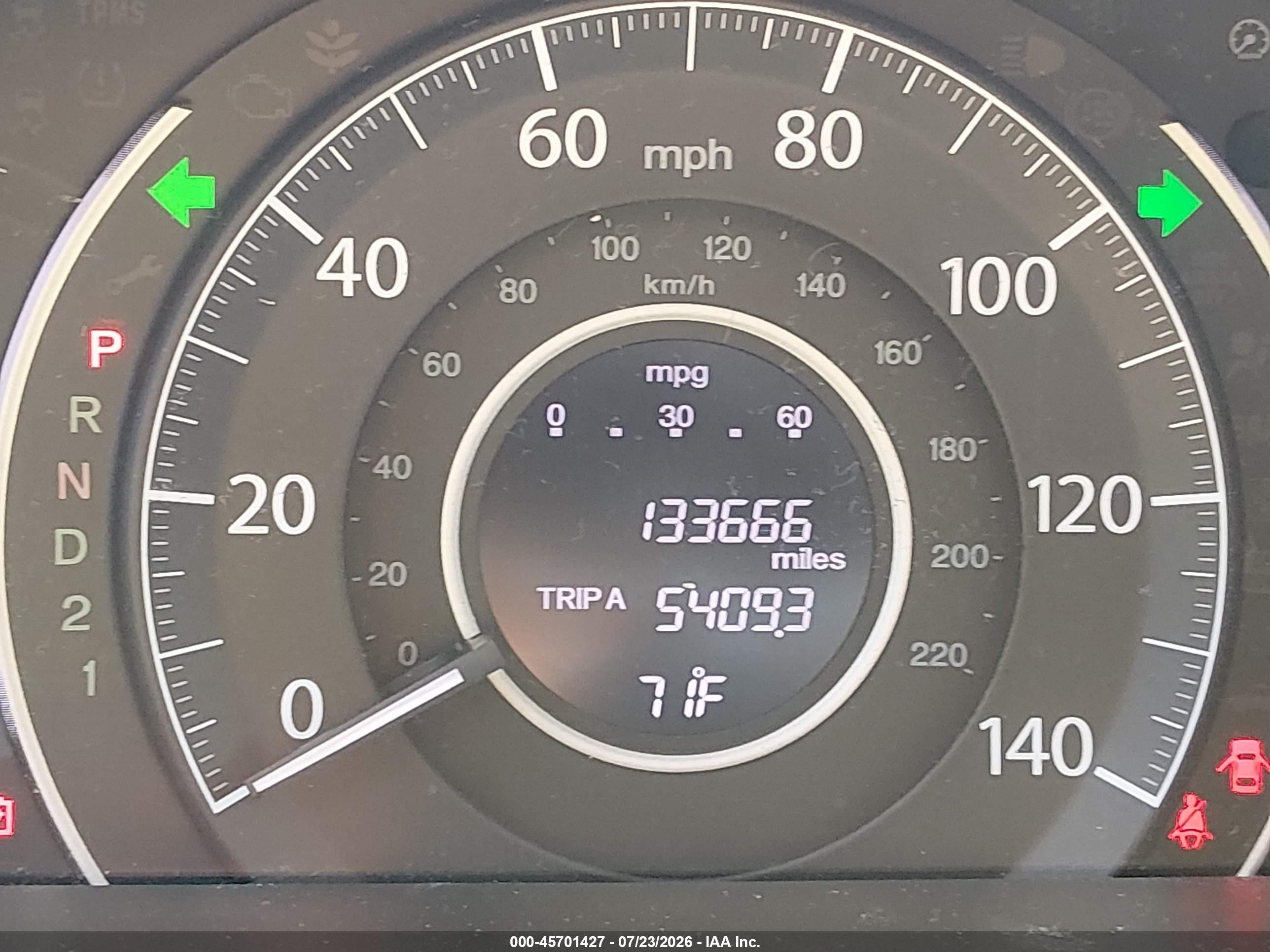 2012 Honda Cr-v Ex-l Серый vin: 2HKRM4H76CH610710