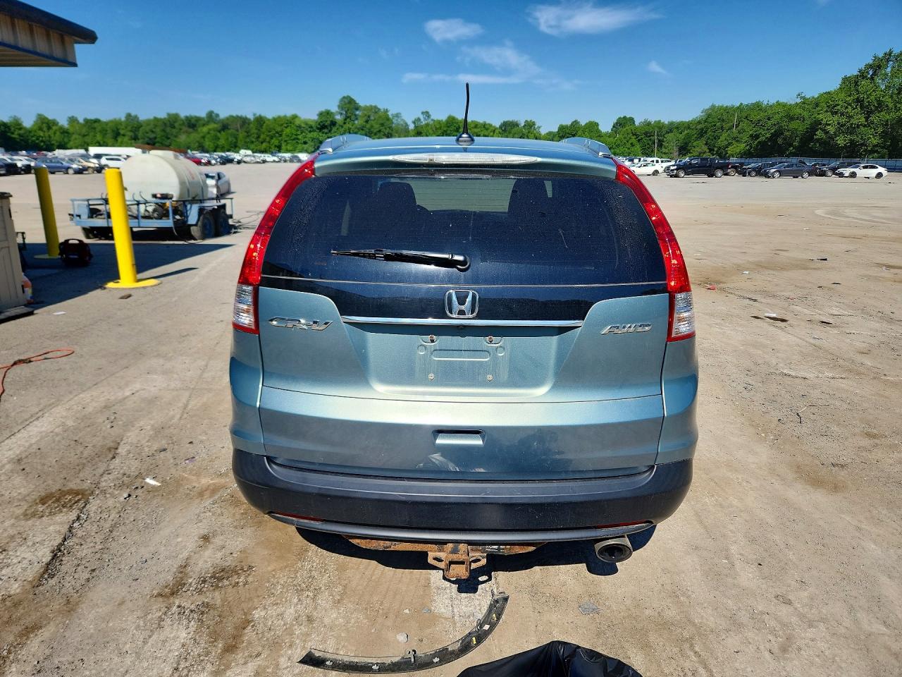 2012 Honda Cr-v Exl Gray vin: 2HKRM4H76CH612019