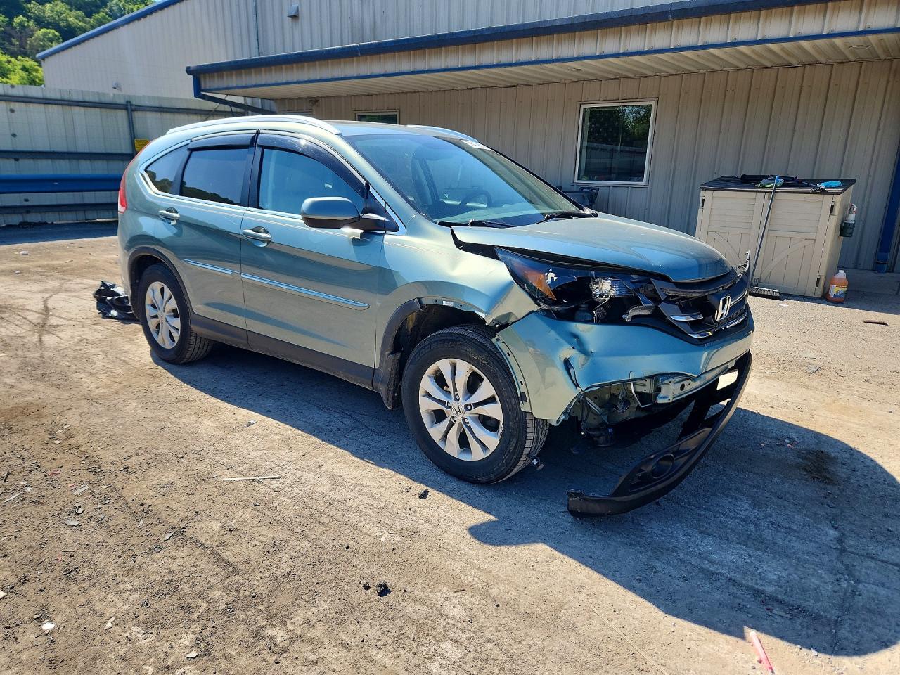 2012 Honda Cr-v Exl Gray vin: 2HKRM4H76CH612019