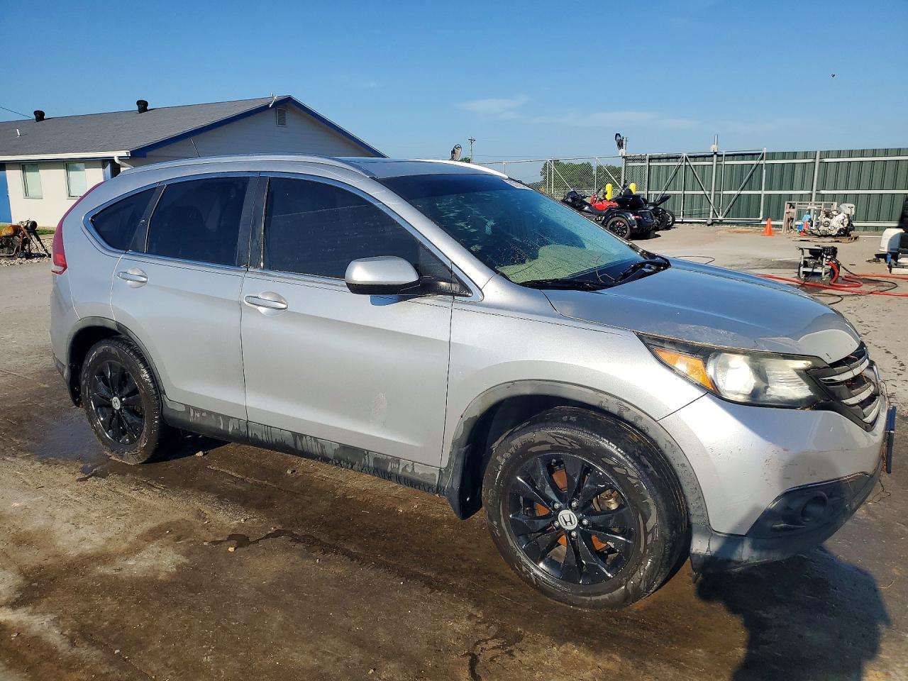 2012 Honda Cr-v Exl Silver vin: 2HKRM4H76CH628561