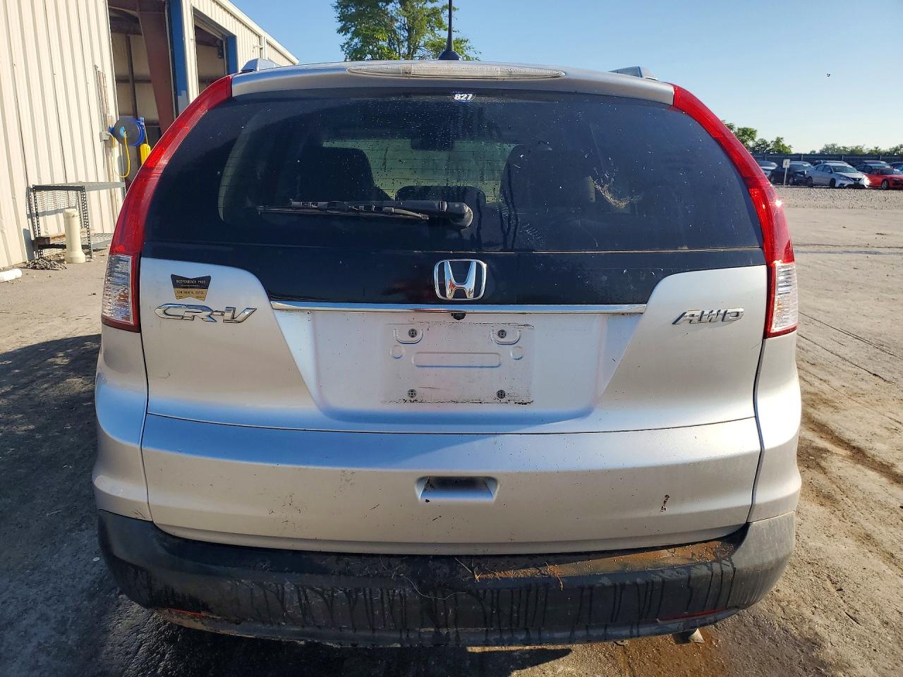 2012 Honda Cr-v Exl Silver vin: 2HKRM4H76CH628561