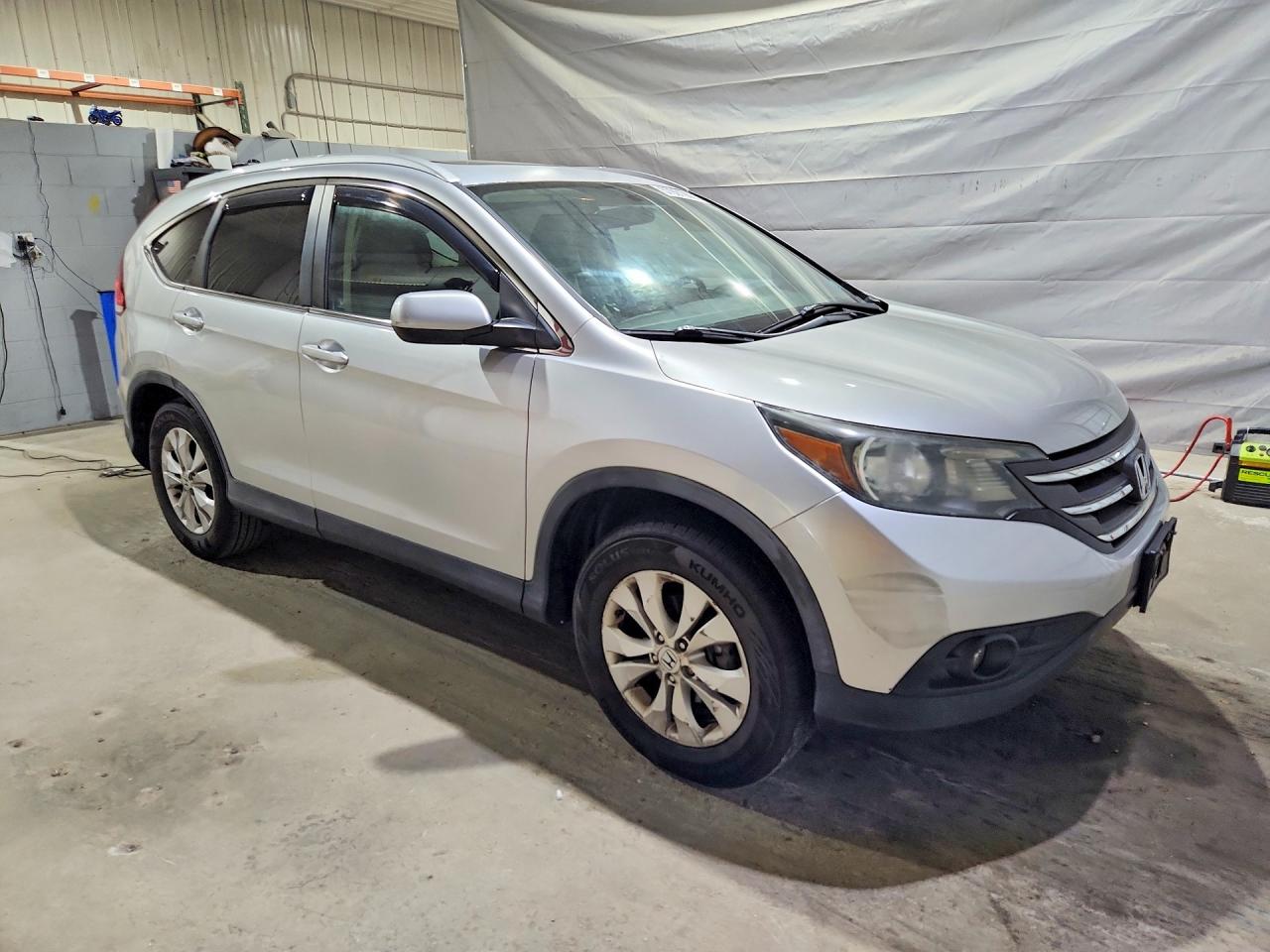 2012 Honda Cr-v Exl Silver vin: 2HKRM4H76CH632481