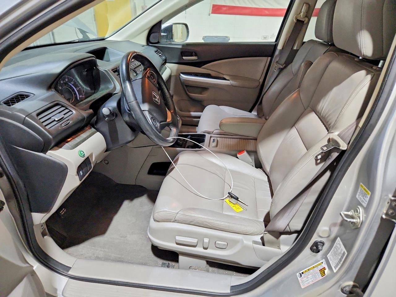2012 Honda Cr-v Exl Silver vin: 2HKRM4H76CH632481