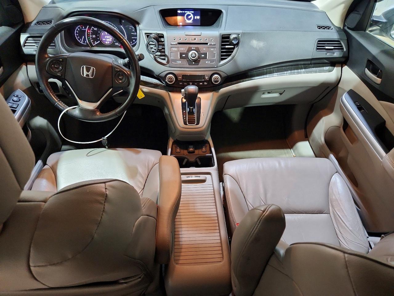 2012 Honda Cr-v Exl Silver vin: 2HKRM4H76CH632481