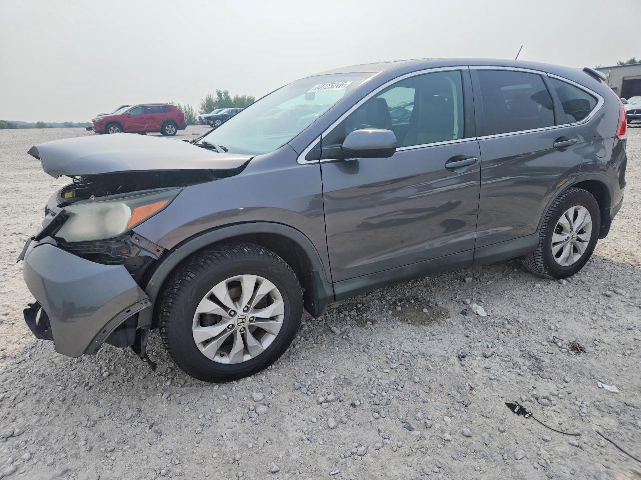 2013 Honda Cr-v Exl Gray vin: 2HKRM4H76DH122892