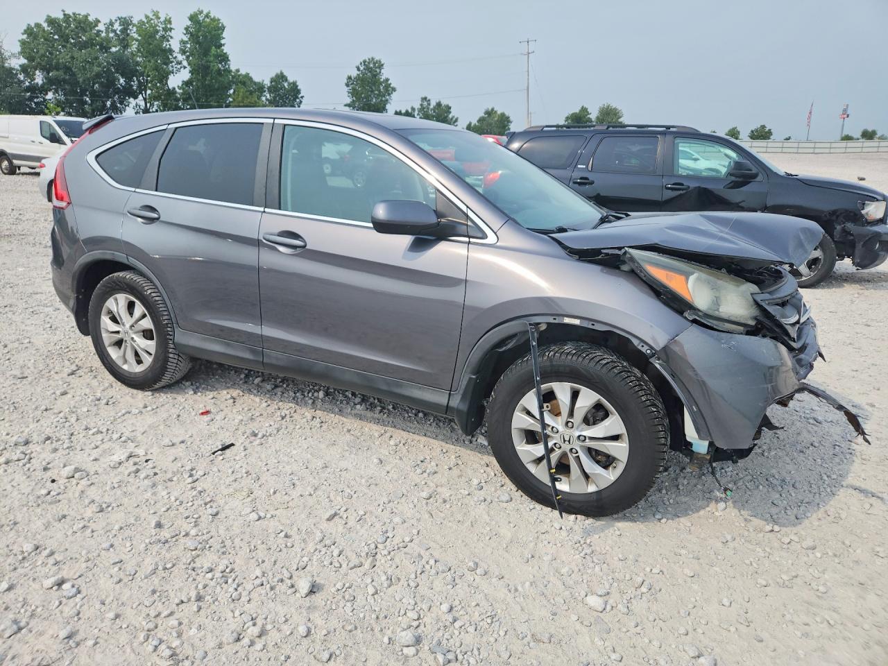 2013 Honda Cr-v Exl Серый vin: 2HKRM4H76DH122892