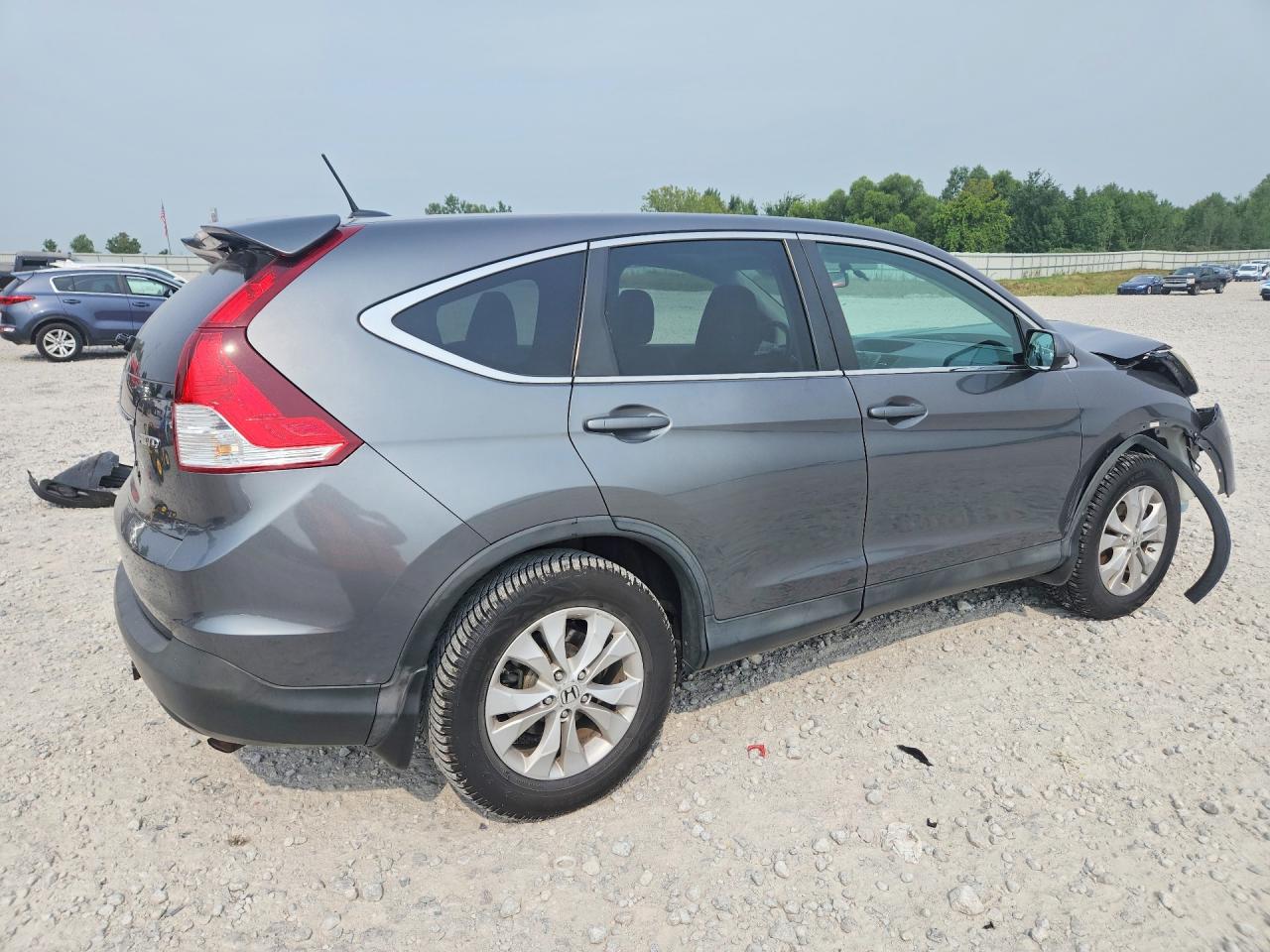 2013 Honda Cr-v Exl Серый vin: 2HKRM4H76DH122892