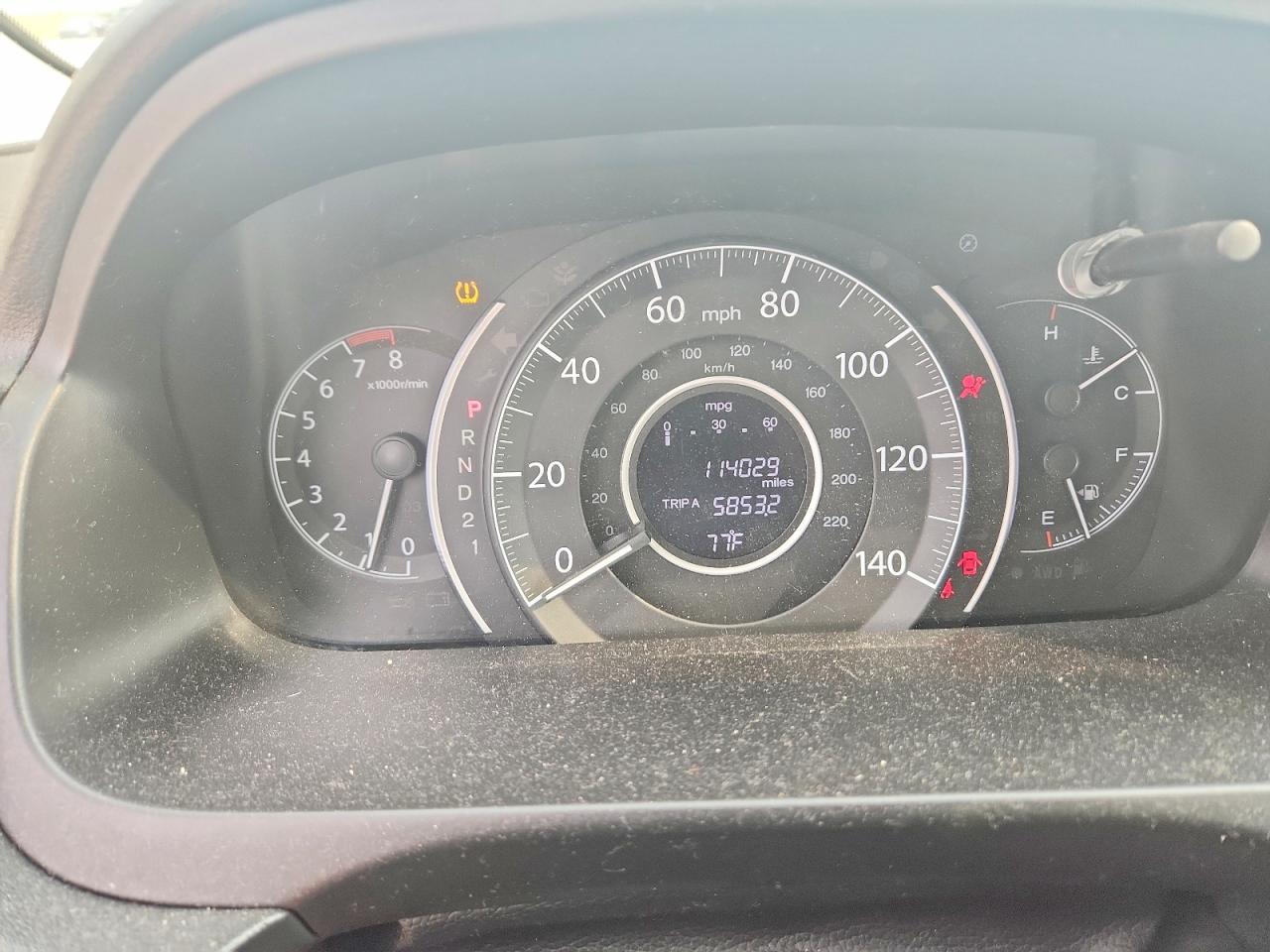 2013 Honda Cr-v Exl Серый vin: 2HKRM4H76DH122892