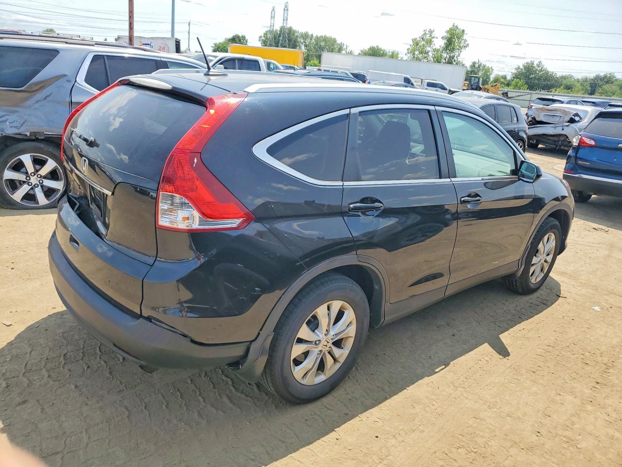 2013 Honda Cr-v Exl Черный vin: 2HKRM4H76DH626990