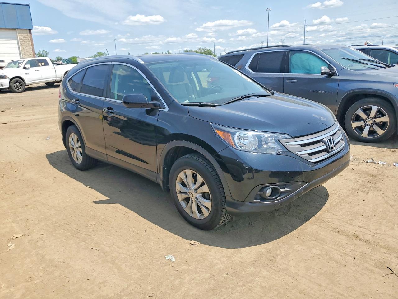 2013 Honda Cr-v Exl Черный vin: 2HKRM4H76DH626990