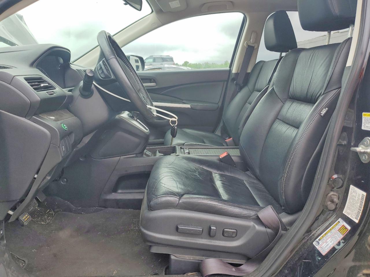 2013 Honda Cr-v Exl Black vin: 2HKRM4H76DH630019