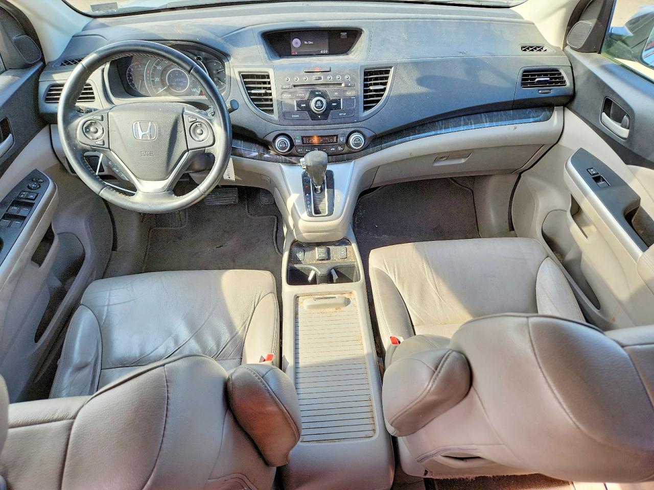 2013 Honda Cr-v Exl Silver vin: 2HKRM4H76DH630229
