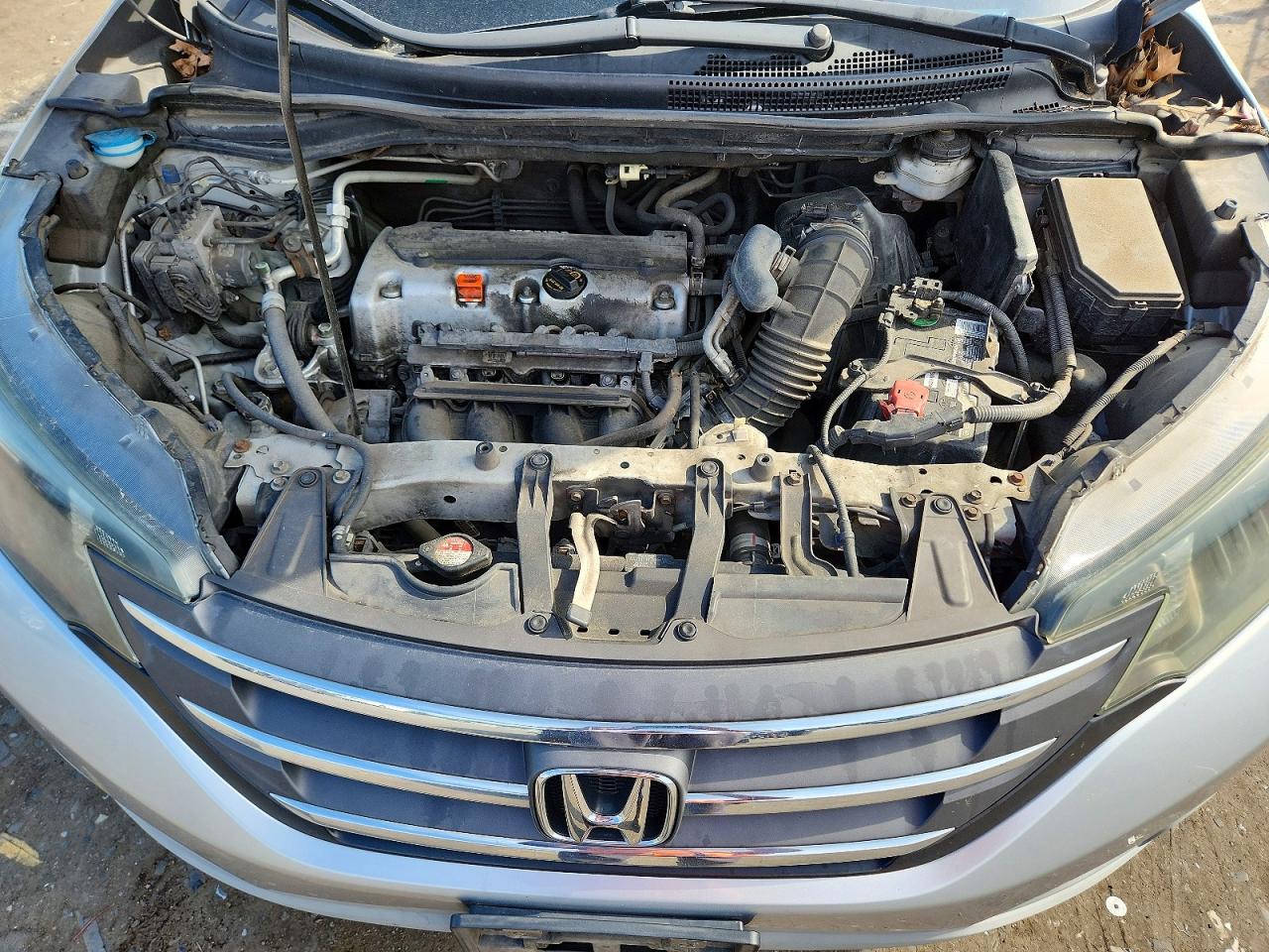 2013 Honda Cr-v Exl Silver vin: 2HKRM4H76DH630229
