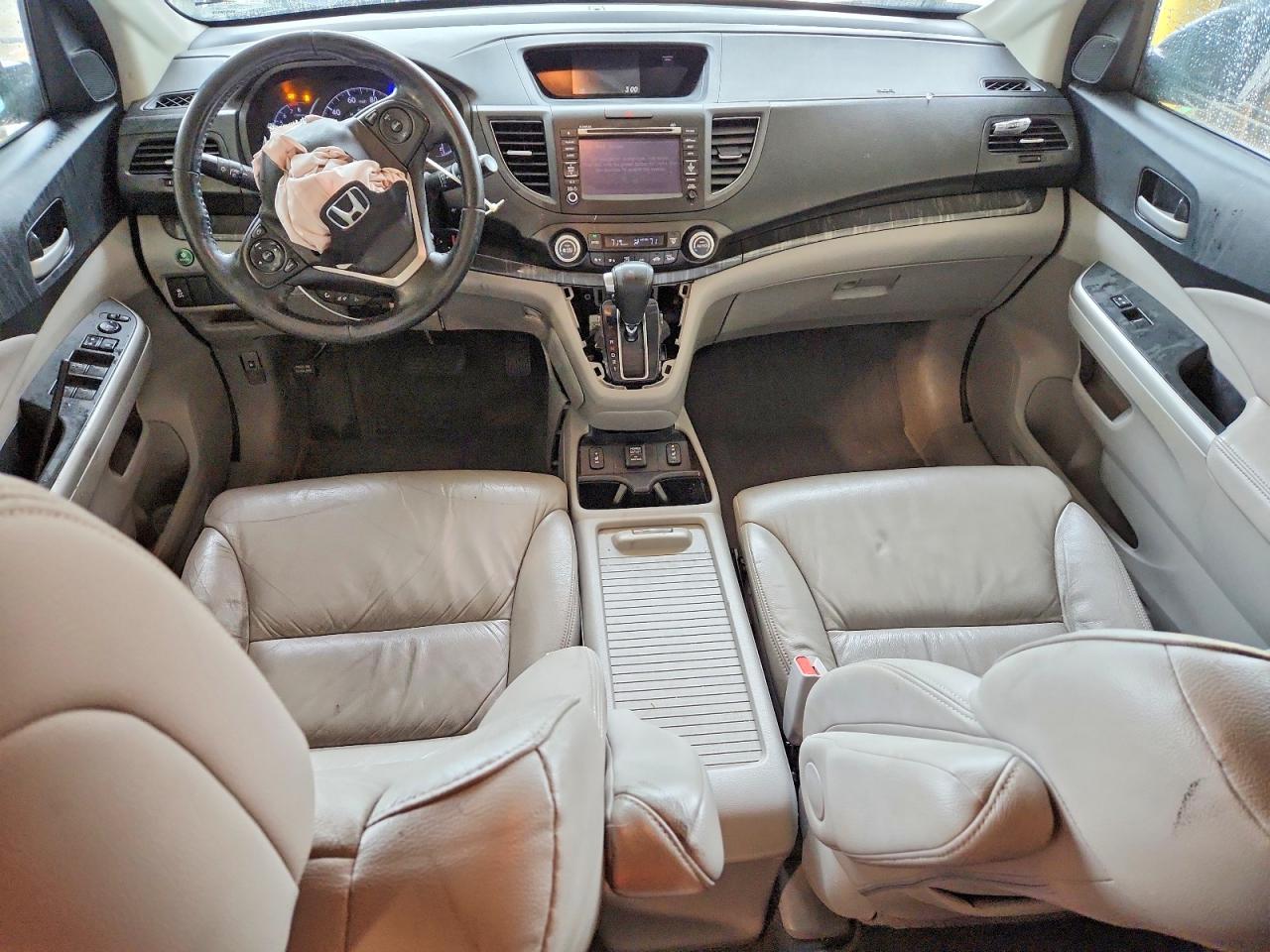 2013 Honda Cr-v Exl Gray vin: 2HKRM4H76DH653980