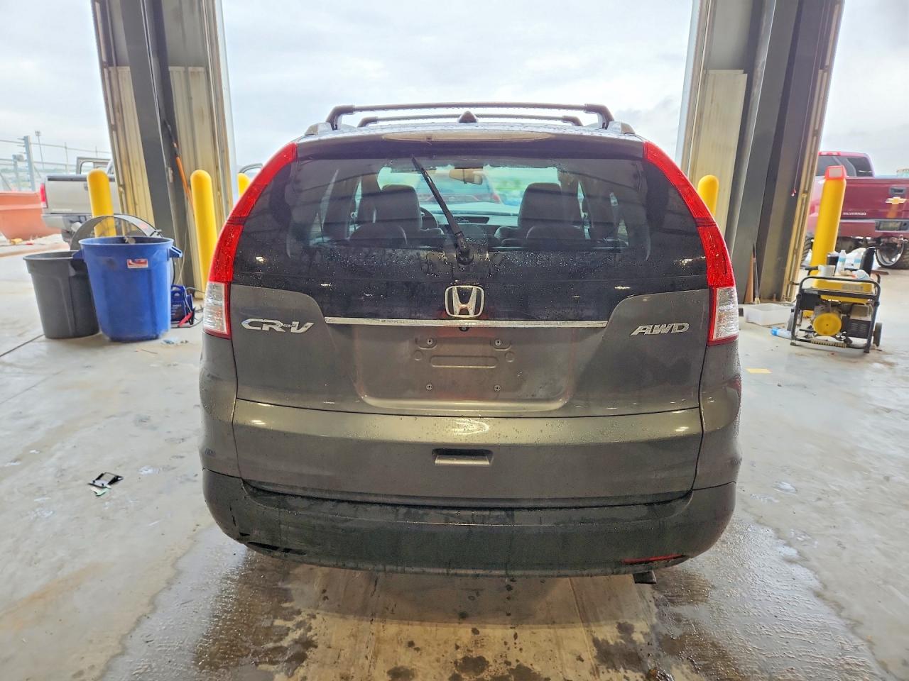 2013 Honda Cr-v Exl Gray vin: 2HKRM4H76DH653980