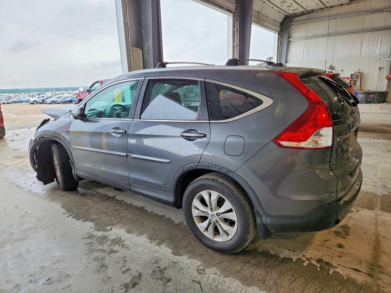 2013 Honda Cr-v Exl Gray vin: 2HKRM4H76DH653980