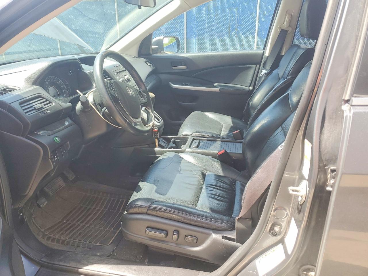 2014 Honda Cr-v Exl Gray vin: 2HKRM4H76EH116897